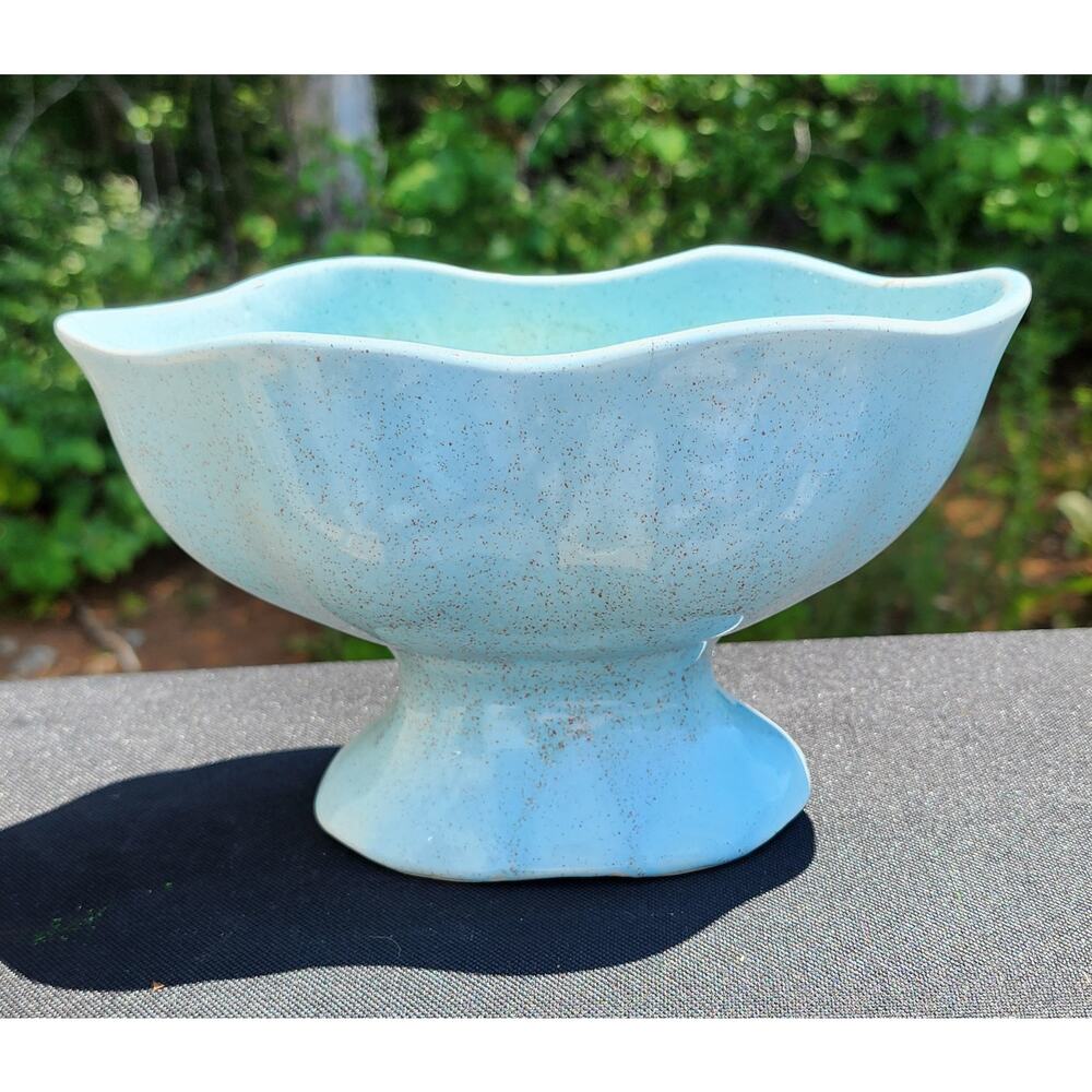 Blue Speckled Brushed Planter USA
